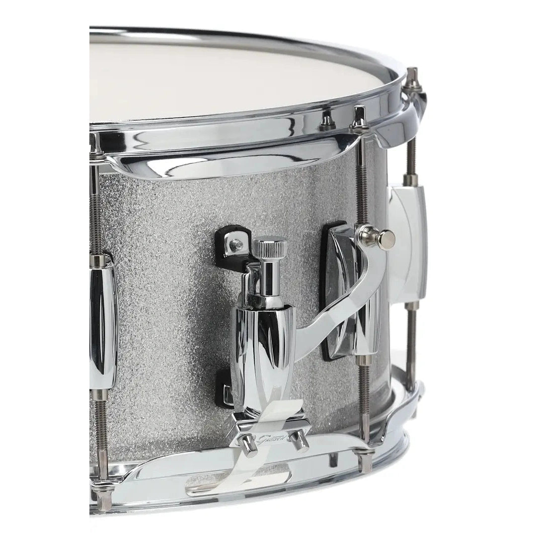 Gretsch Catalina Maple CM2 Snare Drum 14x6.5 Silver Sparkle