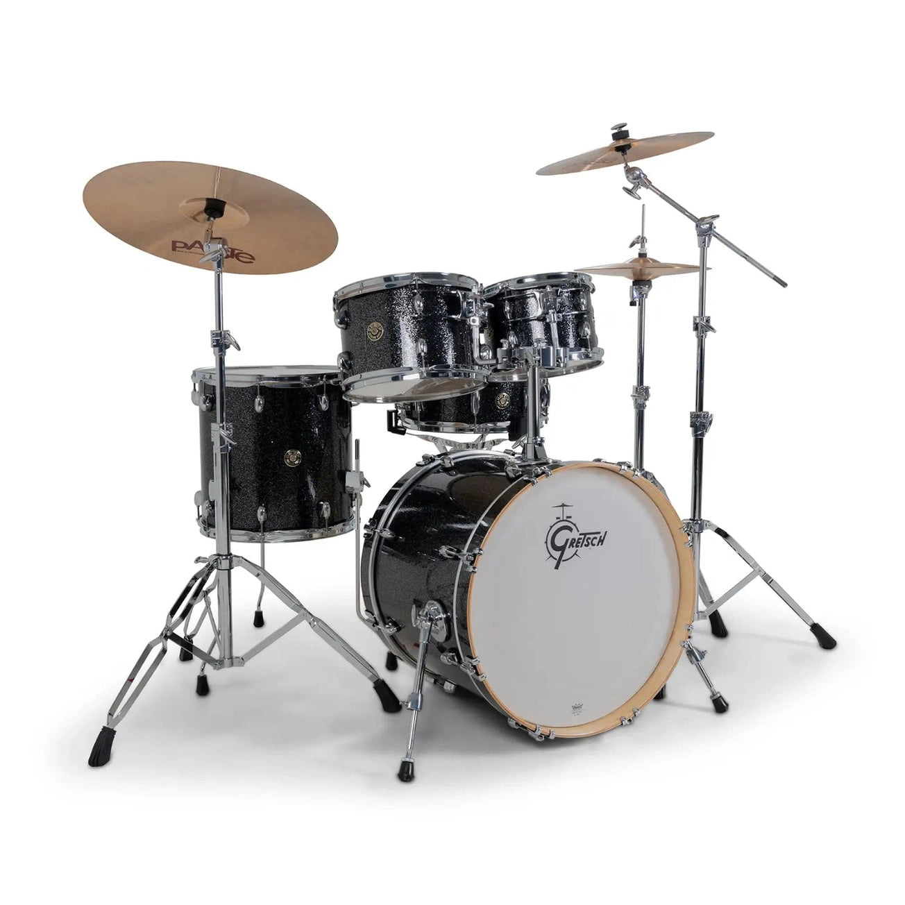Gretsch Catalina Maple CM2 5pc Drum Set 20/10/12/14/14 Black Stardust