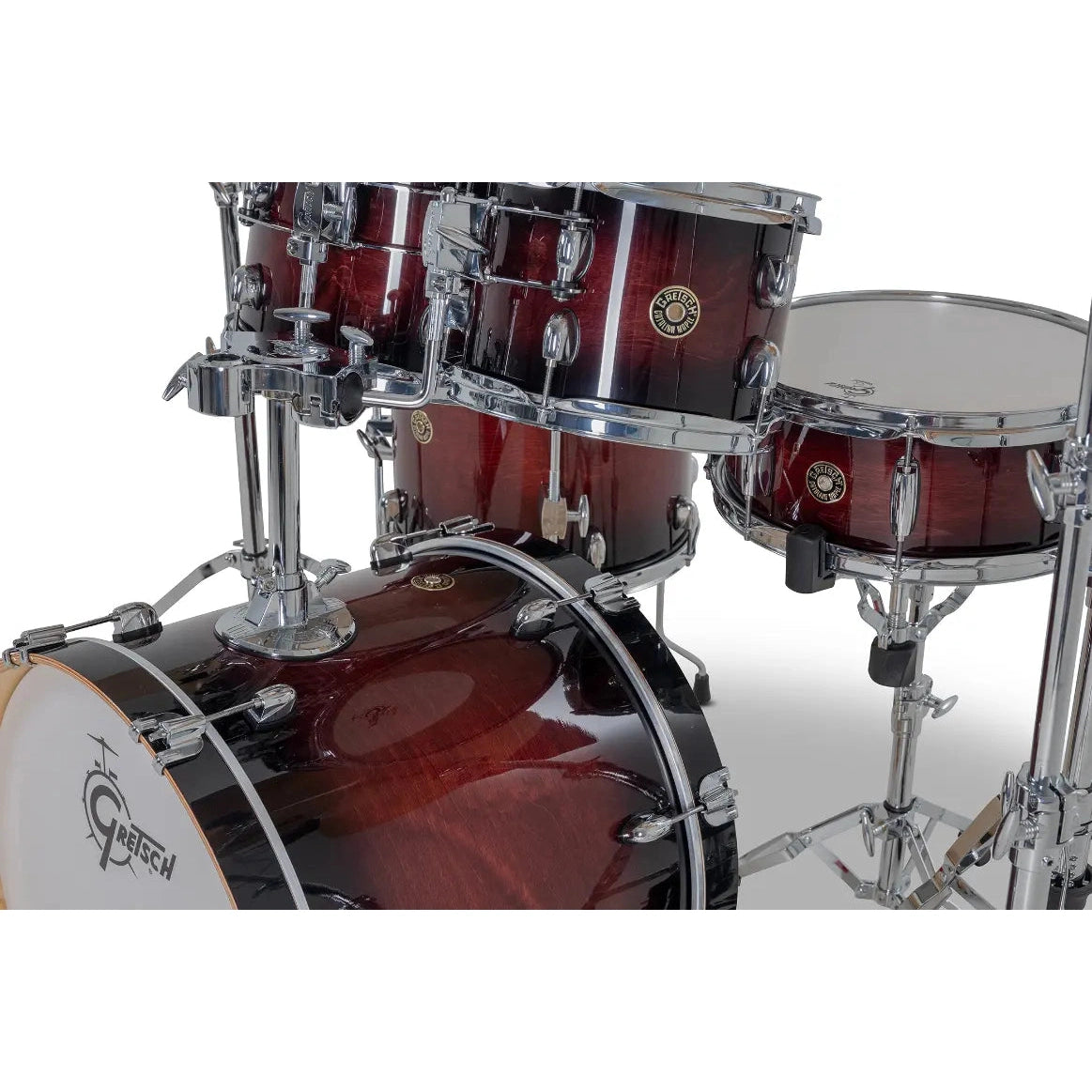 Gretsch Catalina Maple CM2 5pc Drum Set 20/10/12/14/14 Deep Cherry Burst