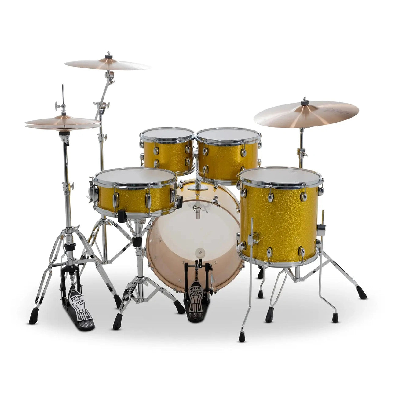 Gretsch Catalina Maple CM2 5pc Drum Set 20/10/12/14/14 Lemon Sparkle