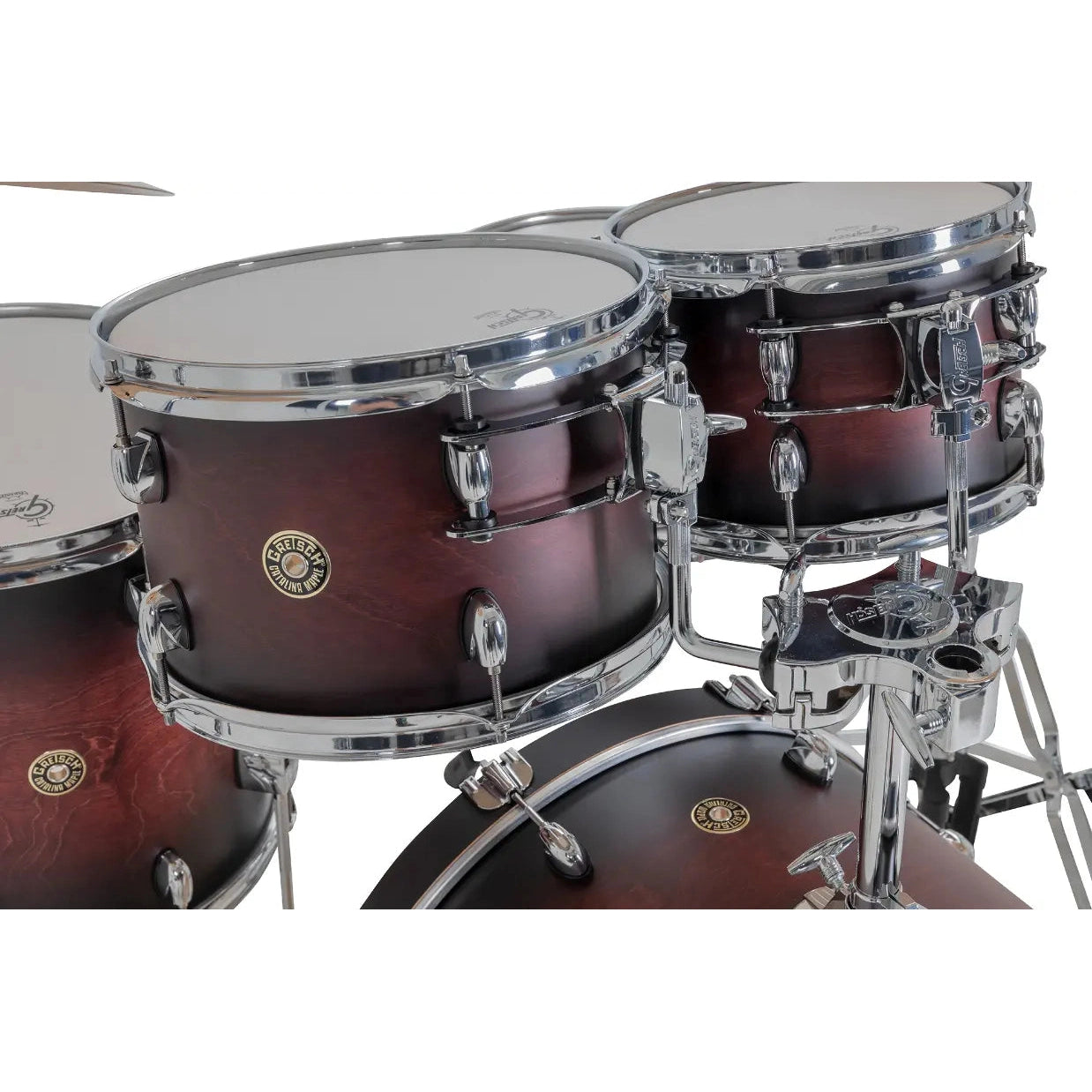 Gretsch Catalina Maple CM2 5pc Drum Set 20/10/12/14/14 Satin Deep Cherry Burst