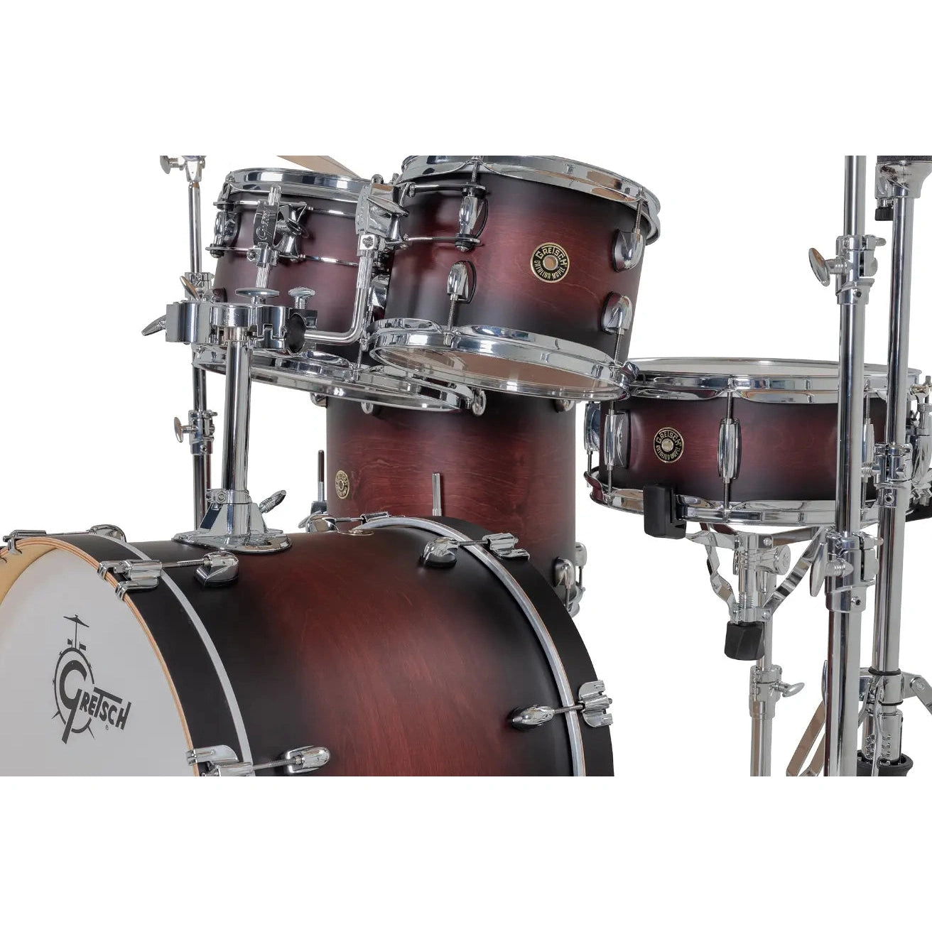 Gretsch Catalina Maple CM2 5pc Drum Set 20/10/12/14/14 Satin Deep Cherry Burst