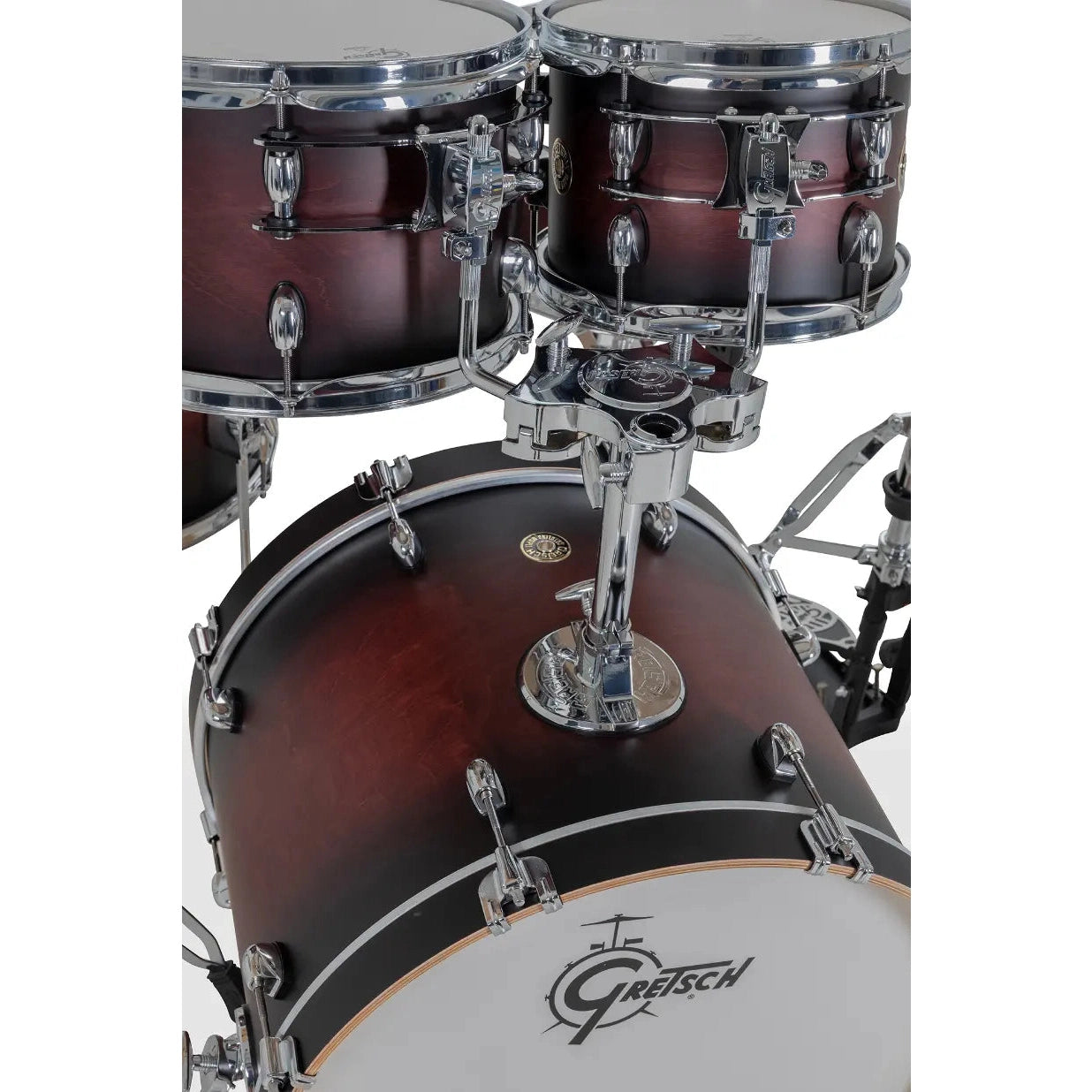 Gretsch Catalina Maple CM2 5pc Drum Set 20/10/12/14/14 Satin Deep Cherry Burst