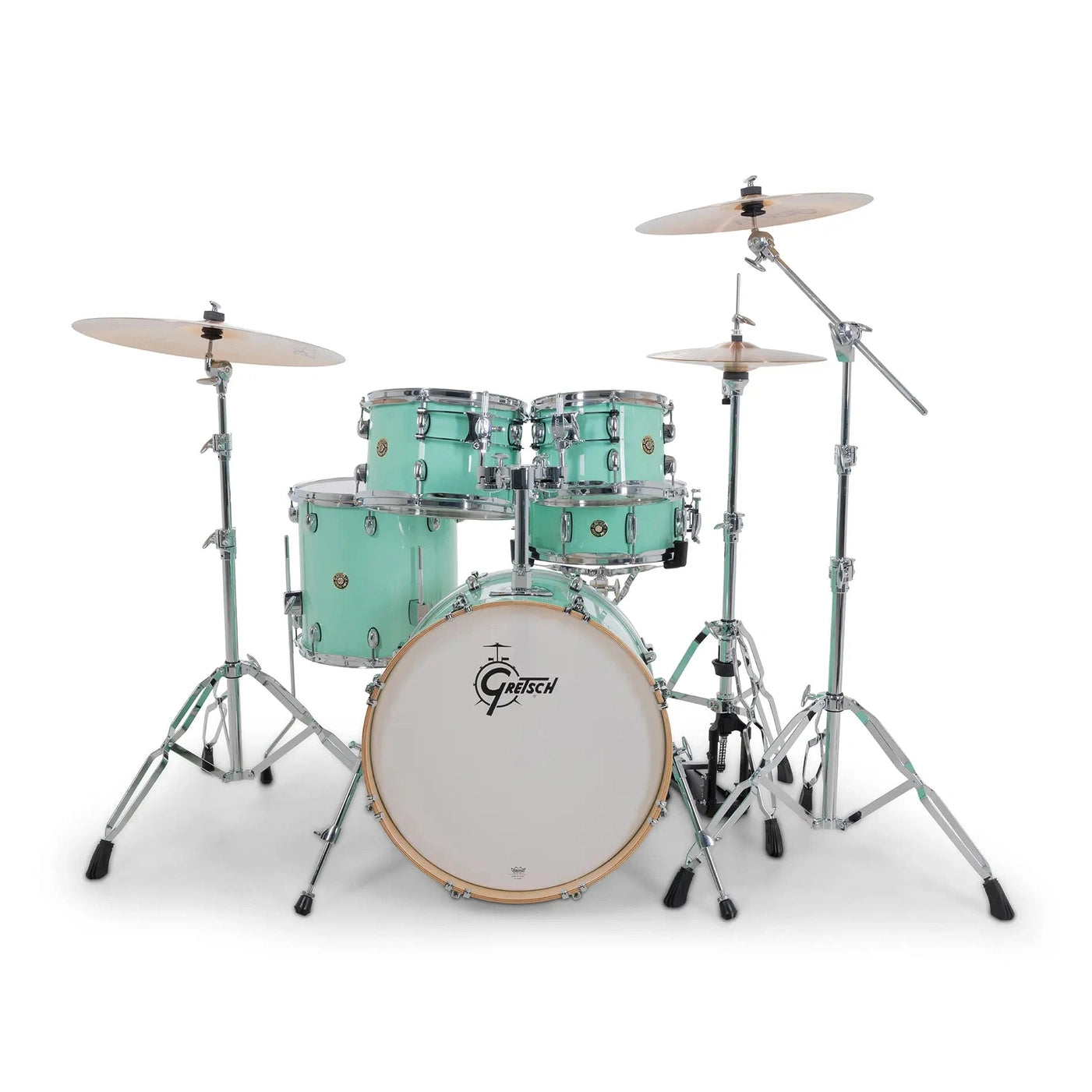 Gretsch Catalina Maple CM2 5pc Drum Set 20/10/12/14/14 Seafoam Green