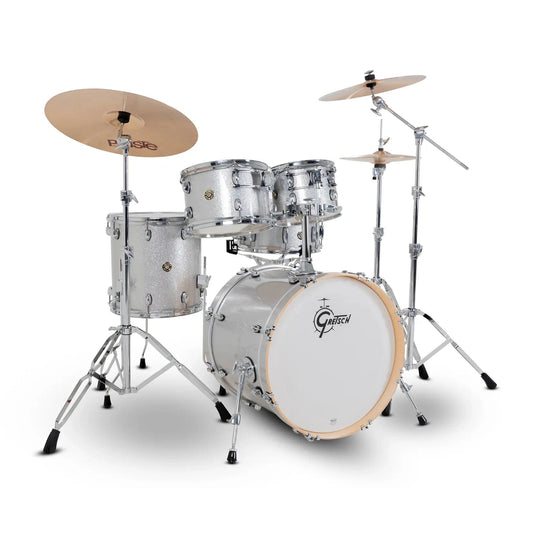 Gretsch Catalina Maple CM2 5pc Drum Set 20/10/12/14/14 Silver Sparkle