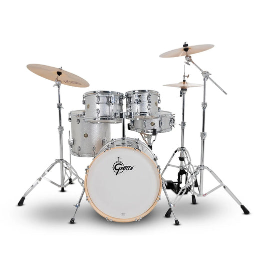 Gretsch Catalina Maple CM2 5pc Drum Set 20/10/12/14/14 Silver Sparkle