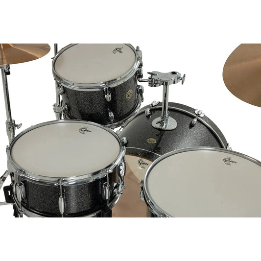 Gretsch Catalina Maple CM2 4pc Drum Set 22/12/16/14 Black Stardust