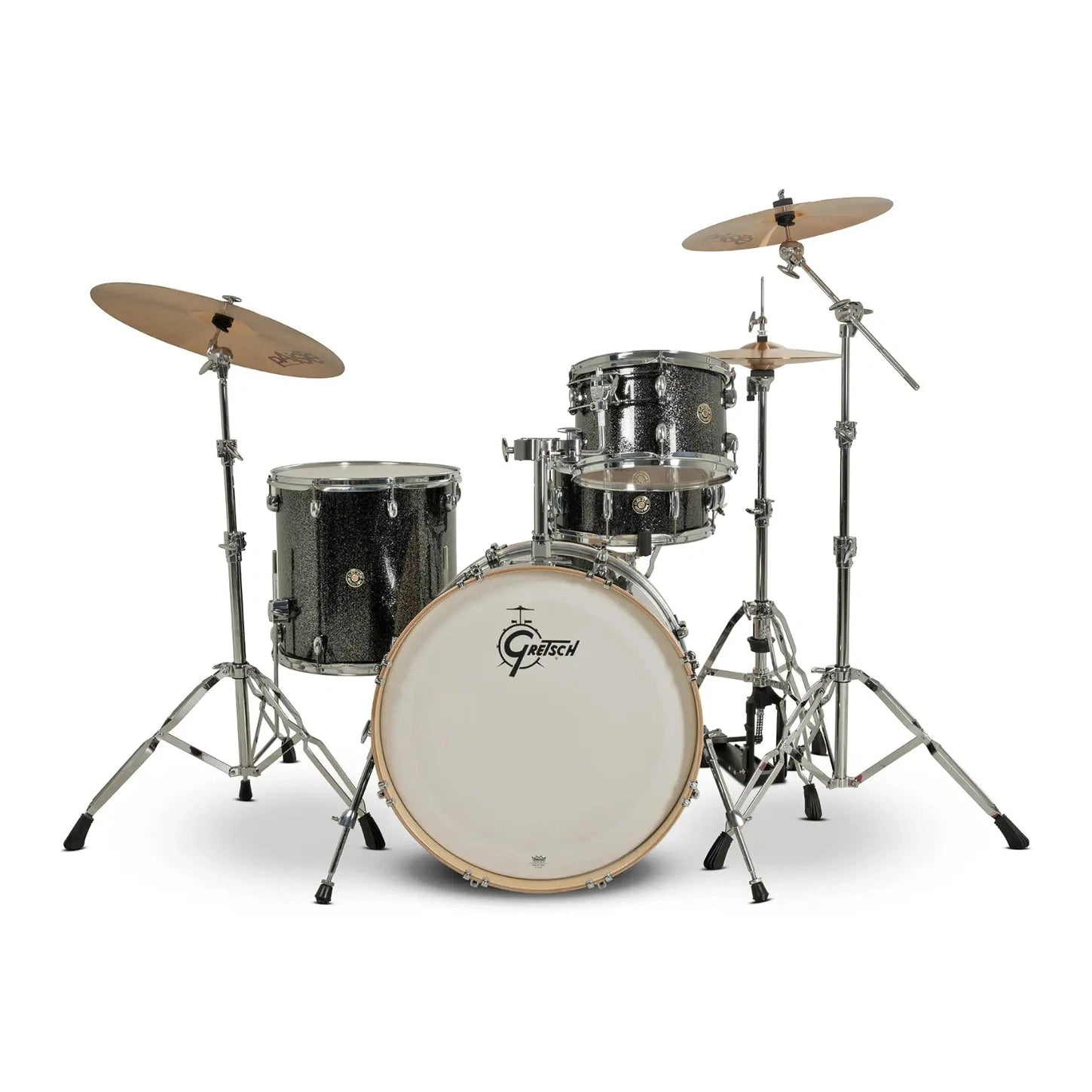 Gretsch Catalina Maple CM2 4pc Drum Set 22/12/16/14 Black Stardust