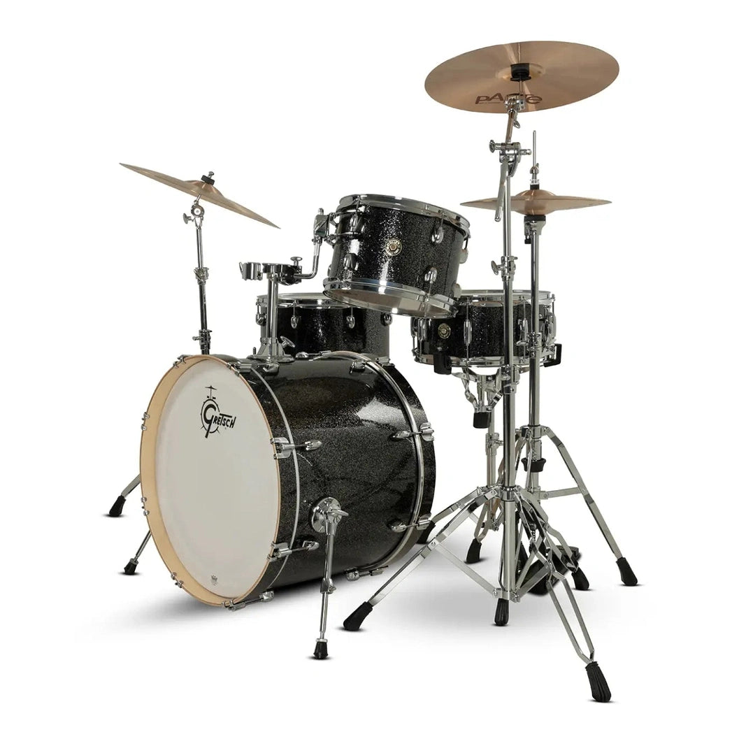 Gretsch Catalina Maple CM2 4pc Drum Set 22/12/16/14 Black Stardust