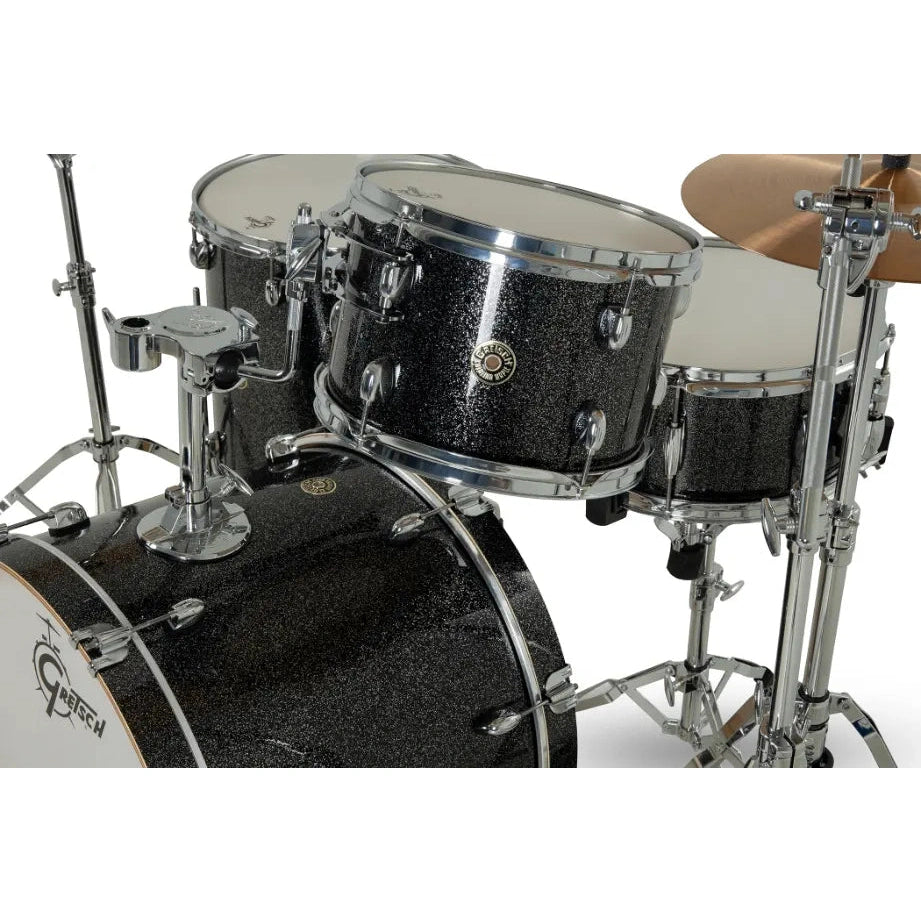 Gretsch Catalina Maple CM2 4pc Drum Set 22/12/16/14 Black Stardust