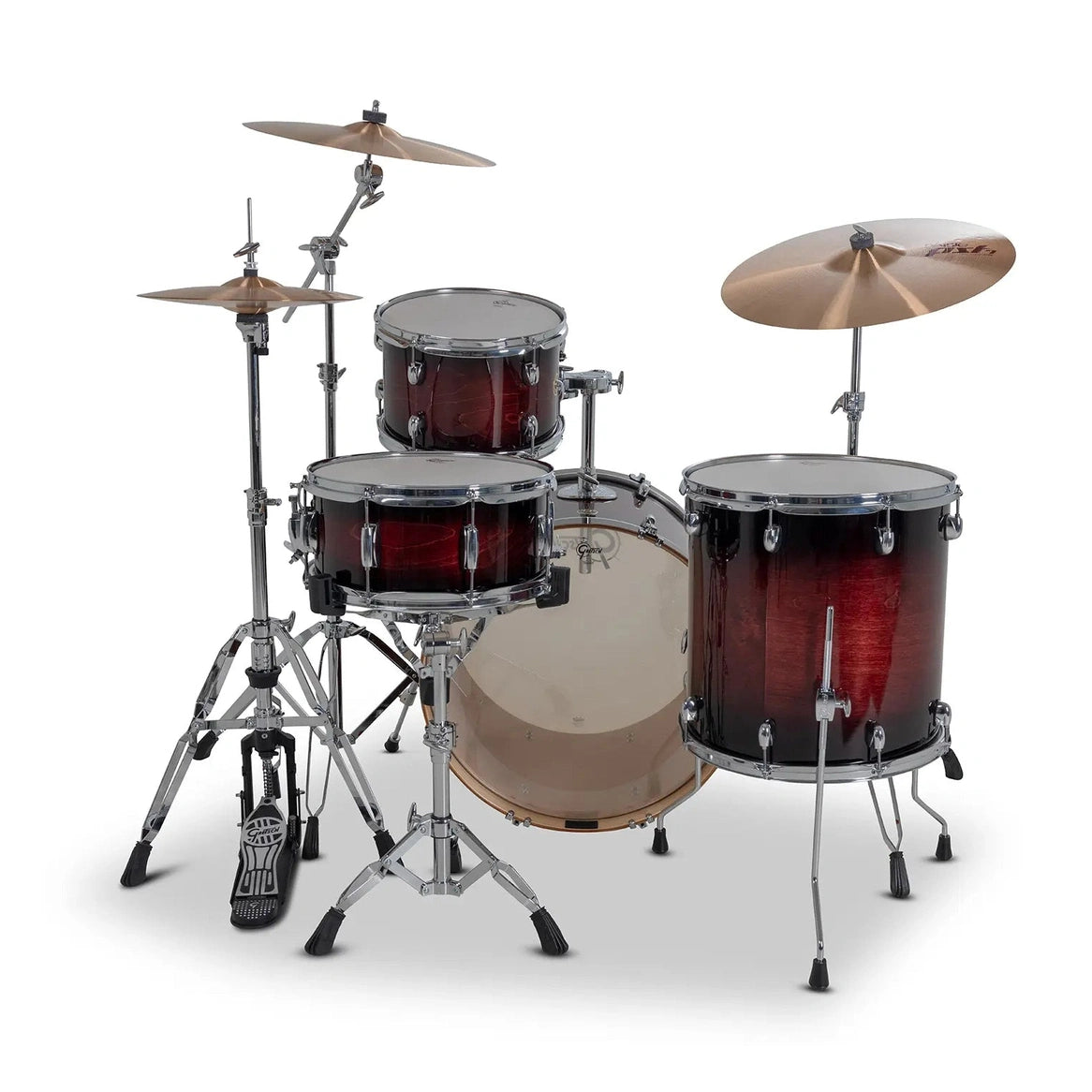 Gretsch Catalina Maple CM2 4pc Drum Set 22/12/16/14 Deep Cherry Burst
