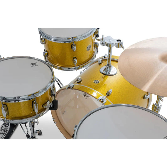 Gretsch Catalina Maple CM2 4pc Drum Set 22/12/16/14 Lemon Sparkle
