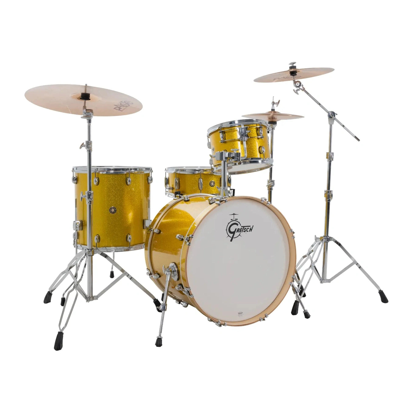 Gretsch Catalina Maple CM2 4pc Drum Set 22/12/16/14 Lemon Sparkle