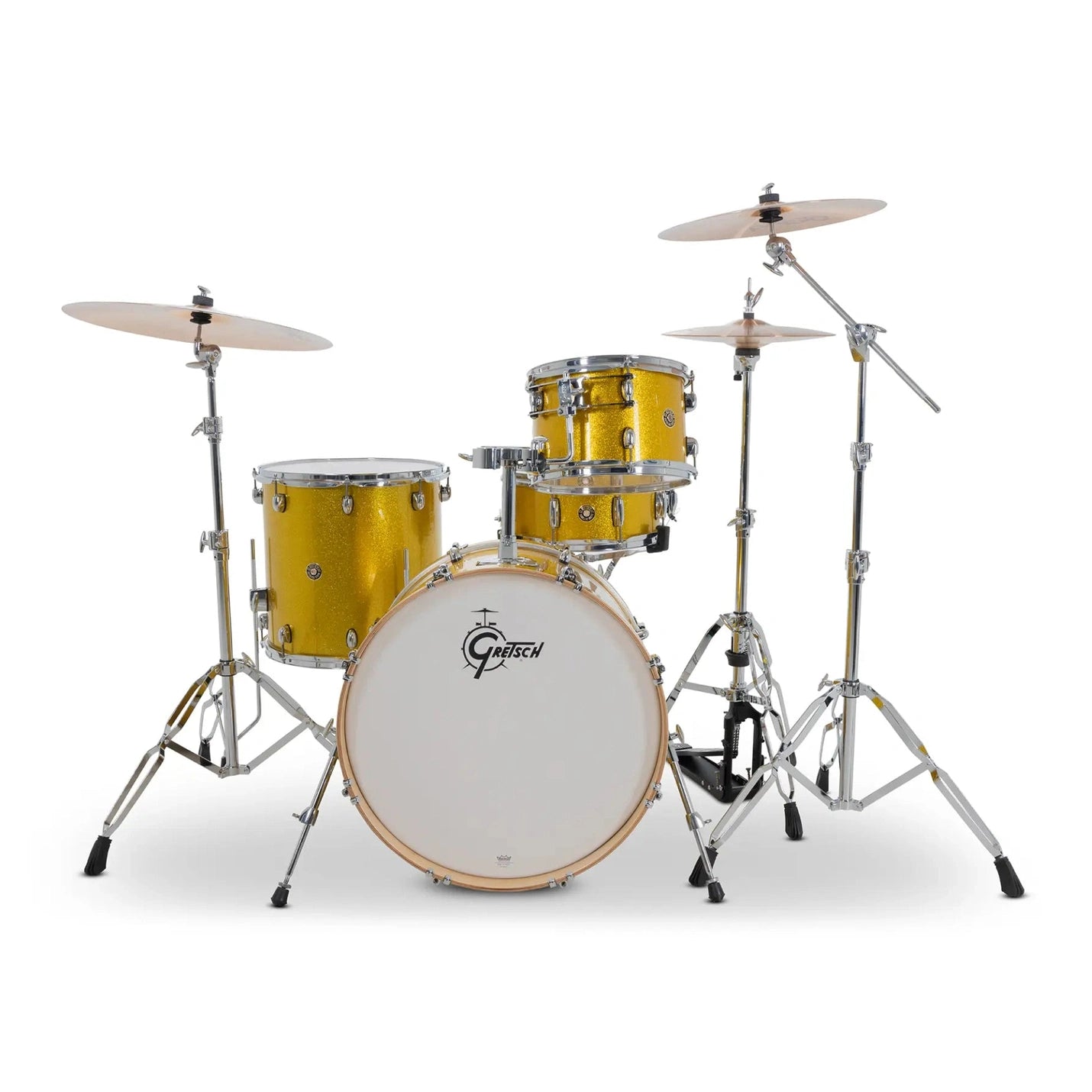 Gretsch Catalina Maple CM2 4pc Drum Set 22/12/16/14 Lemon Sparkle