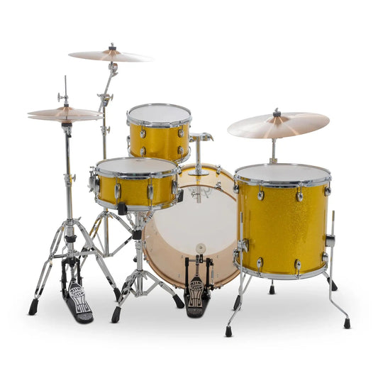 Gretsch Catalina Maple CM2 4pc Drum Set 22/12/16/14 Lemon Sparkle
