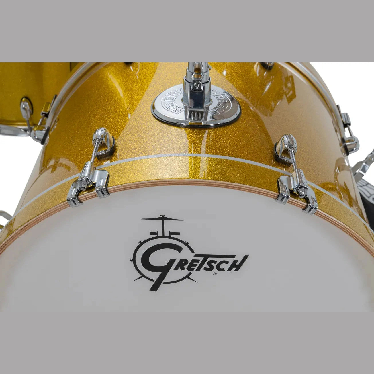 Gretsch Catalina Maple CM2 4pc Drum Set 22/12/16/14 Lemon Sparkle