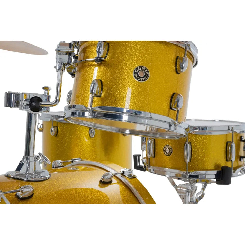 Gretsch Catalina Maple CM2 4pc Drum Set 22/12/16/14 Lemon Sparkle