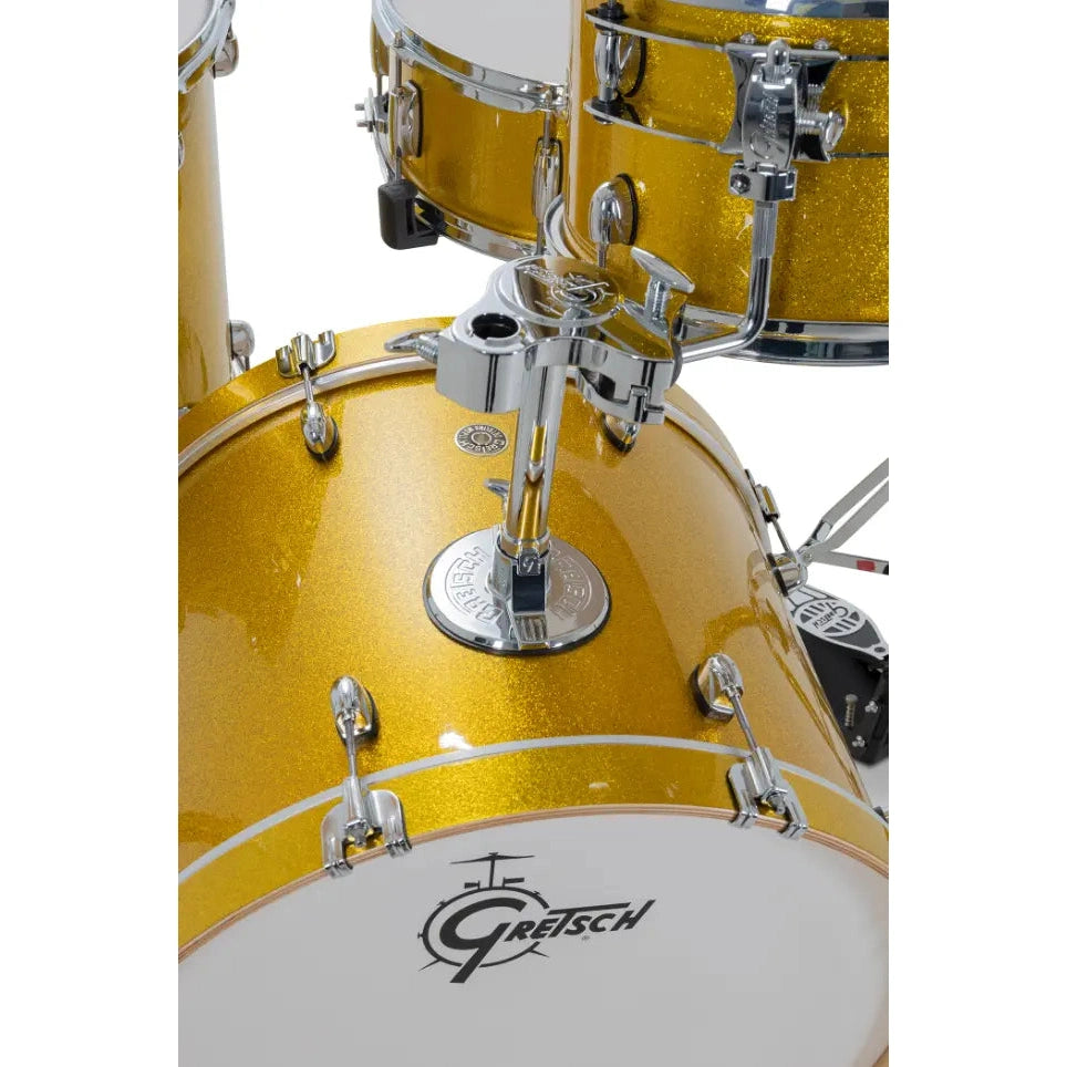 Gretsch Catalina Maple CM2 4pc Drum Set 22/12/16/14 Lemon Sparkle