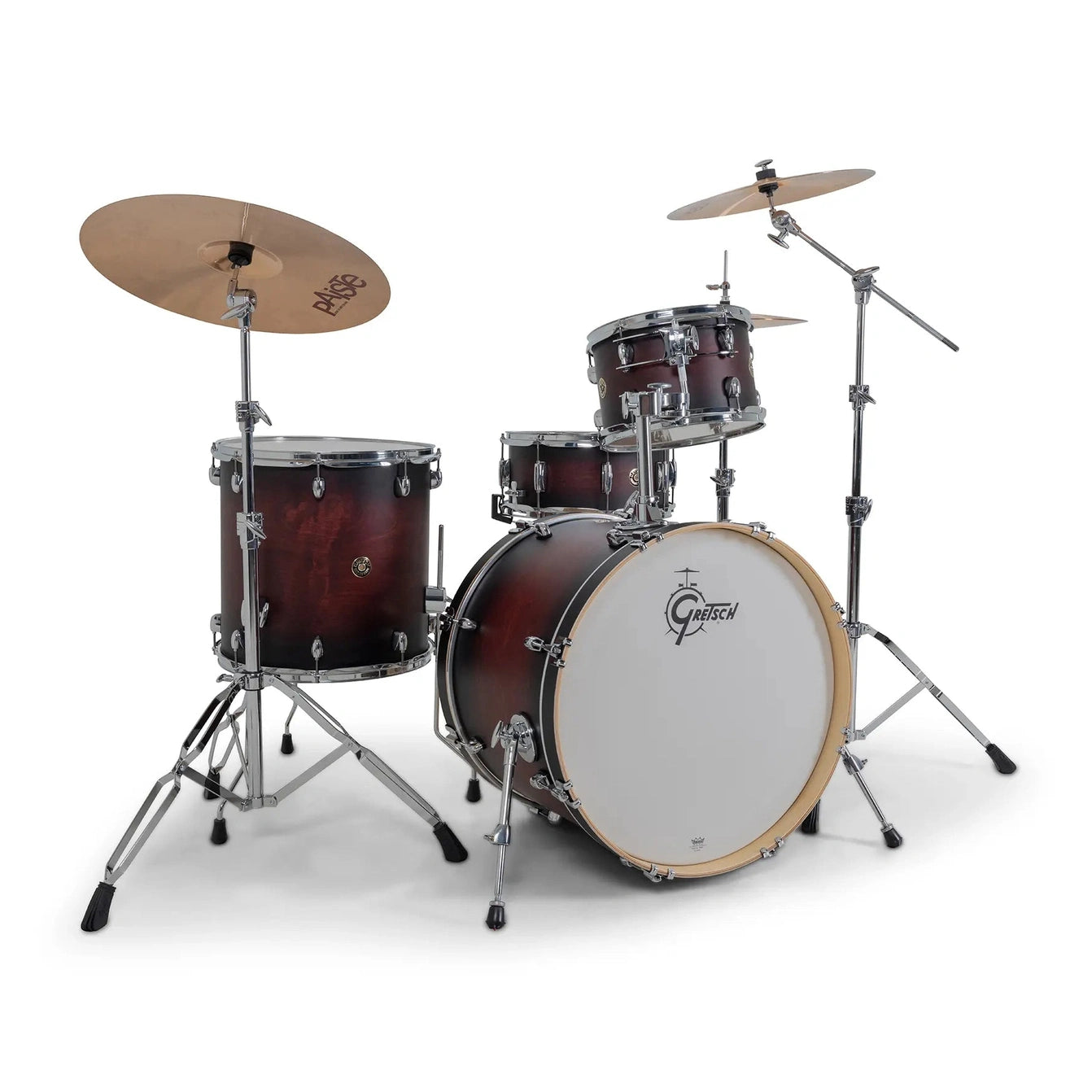 Gretsch Catalina Maple CM2 4pc Drum Set 22/12/16/14 Satin Deep Cherry Burst