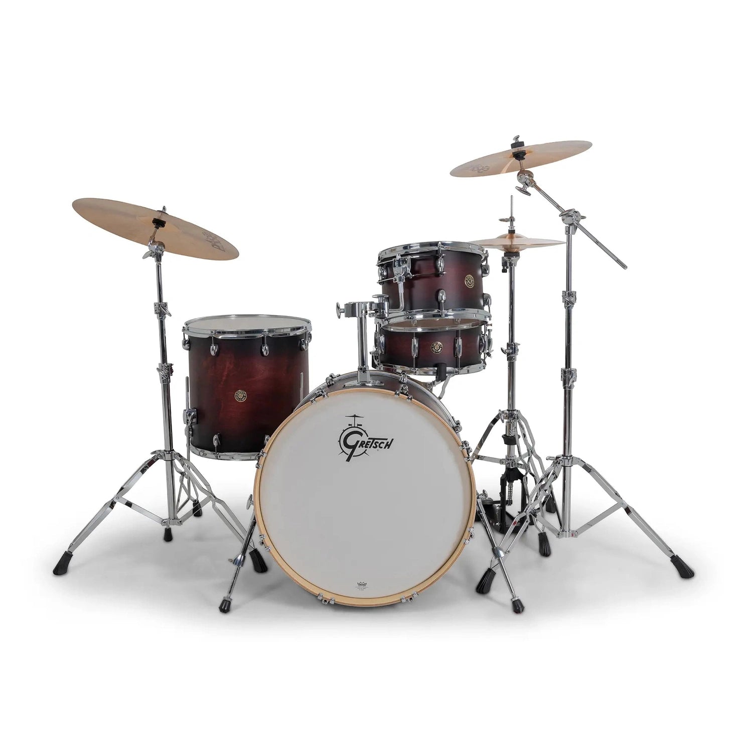 Gretsch Catalina Maple CM2 4pc Drum Set 22/12/16/14 Satin Deep Cherry Burst
