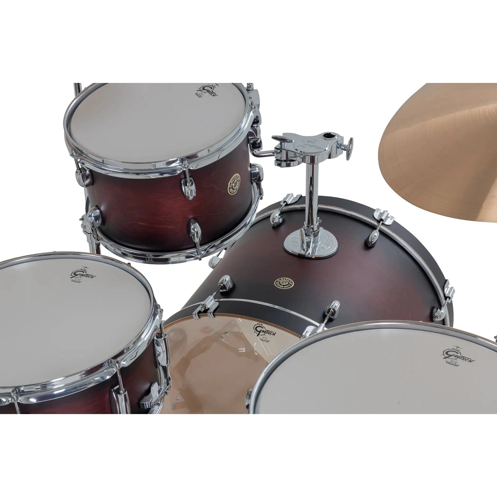 Gretsch Catalina Maple CM2 4pc Drum Set 22/12/16/14 Satin Deep Cherry Burst