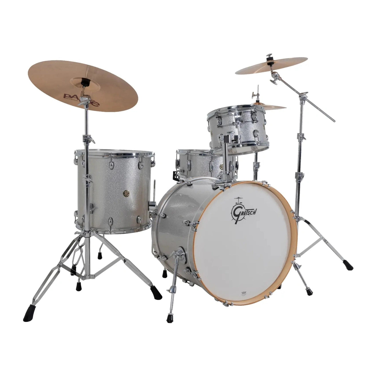 Gretsch Catalina Maple CM2 4pc Drum Set 22/12/16/14 Silver Sparkle