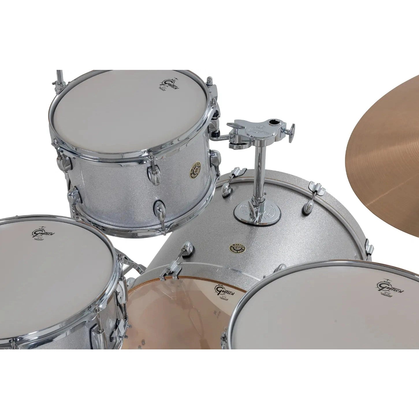 Gretsch Catalina Maple CM2 4pc Drum Set 22/12/16/14 Silver Sparkle