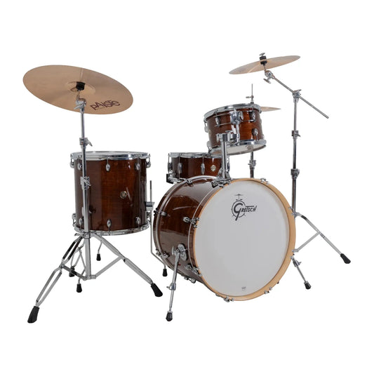 Gretsch Catalina Maple CM2 4pc Drum Set 22/12/16/14 Walnut Glaze