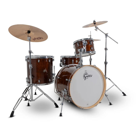 Gretsch Catalina Maple CM2 4pc Drum Set 22/12/16/14 Walnut Glaze