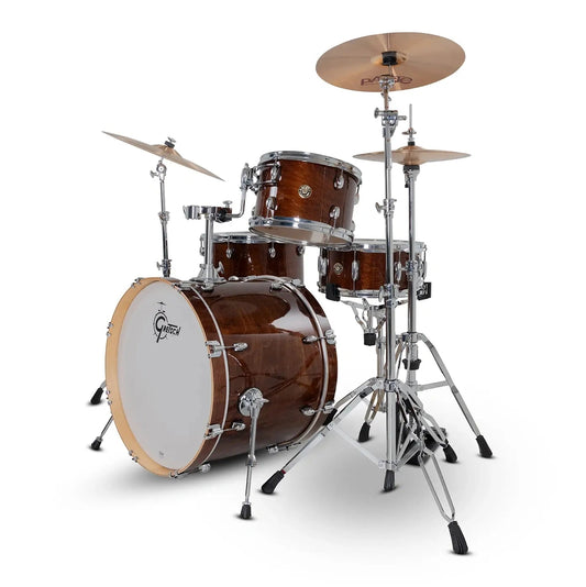 Gretsch Catalina Maple CM2 4pc Drum Set 22/12/16/14 Walnut Glaze