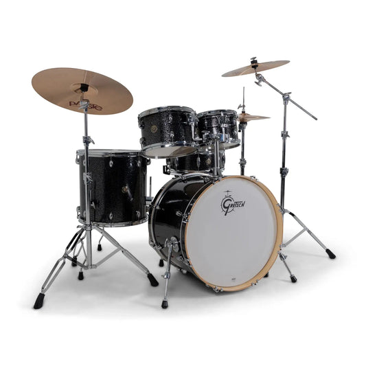 Gretsch Catalina Maple CM2 5pc Drum Set 22/10/12/16/14 Black Stardust