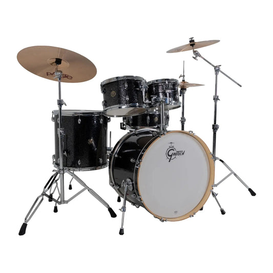 Gretsch Catalina Maple CM2 5pc Drum Set 22/10/12/16/14 Black Stardust