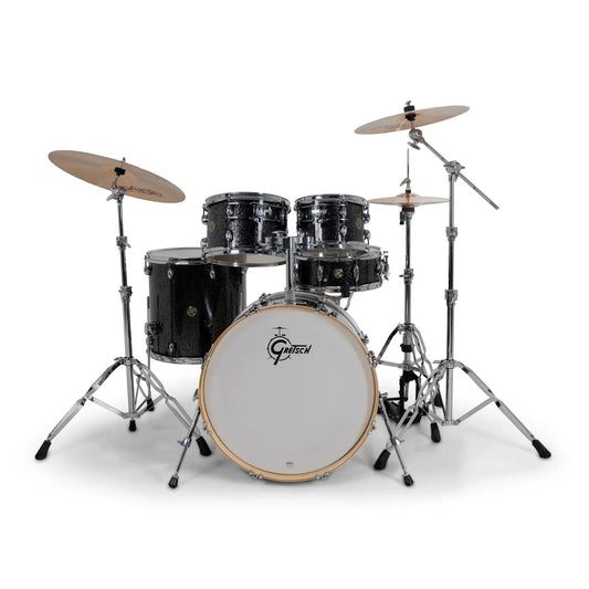 Gretsch Catalina Maple CM2 5pc Drum Set 22/10/12/16/14 Black Stardust