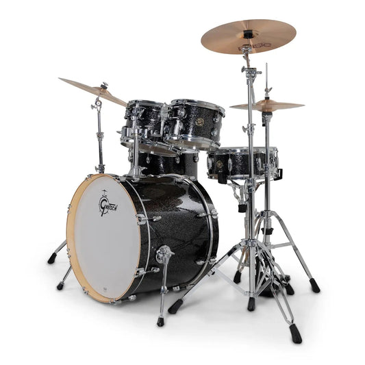 Gretsch Catalina Maple CM2 5pc Drum Set 22/10/12/16/14 Black Stardust