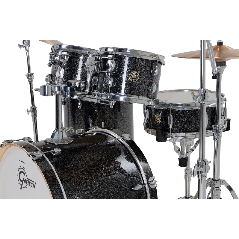 Gretsch Catalina Maple CM2 5pc Drum Set 22/10/12/16/14 Black Stardust