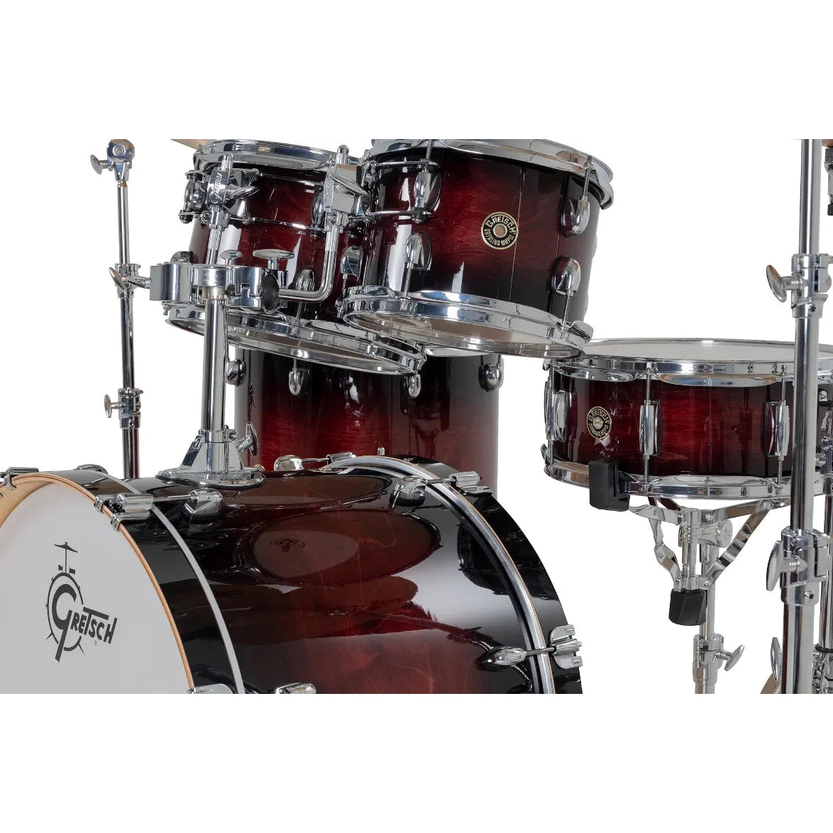 Gretsch Catalina Maple CM2 5pc Drum Set 22/10/12/16/14 Dark Cherry Burst