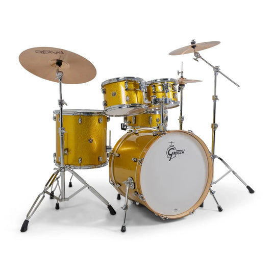 Gretsch Catalina Maple CM2 5pc Drum Set 22/10/12/16/14 Lemon Sparkle
