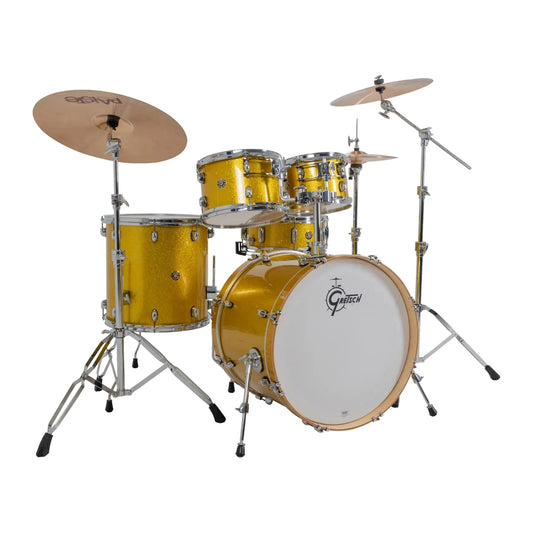 Gretsch Catalina Maple CM2 5pc Drum Set 22/10/12/16/14 Lemon Sparkle