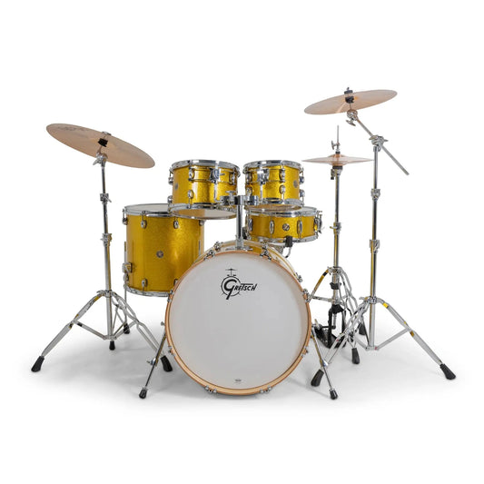 Gretsch Catalina Maple CM2 5pc Drum Set 22/10/12/16/14 Lemon Sparkle