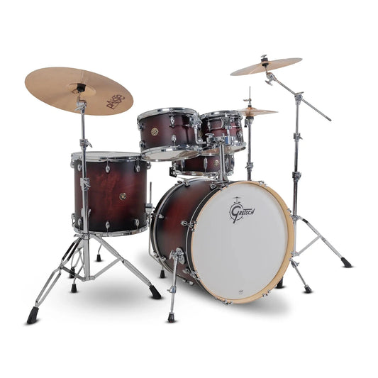 Gretsch Catalina Maple CM2 5pc Drum Set 22/10/12/16/14 Satin Deep Cherry Burst