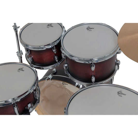Gretsch Catalina Maple CM2 5pc Drum Set 22/10/12/16/14 Satin Deep Cherry Burst