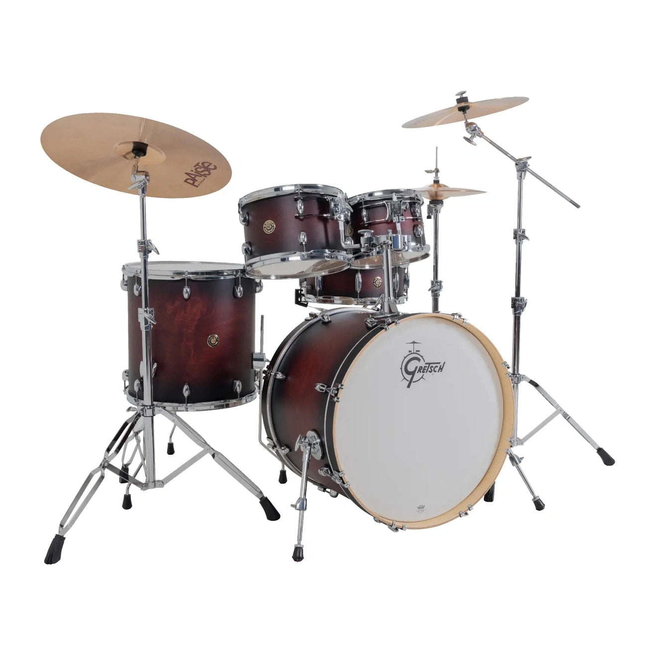 Gretsch Catalina Maple CM2 5pc Drum Set 22/10/12/16/14 Satin Deep Cherry Burst