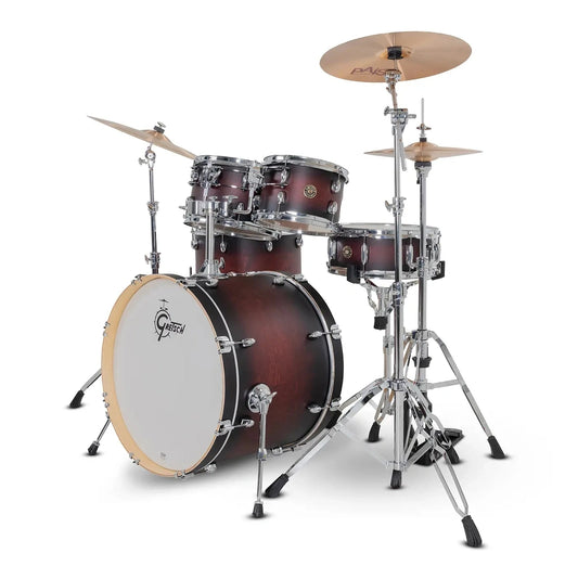 Gretsch Catalina Maple CM2 5pc Drum Set 22/10/12/16/14 Satin Deep Cherry Burst