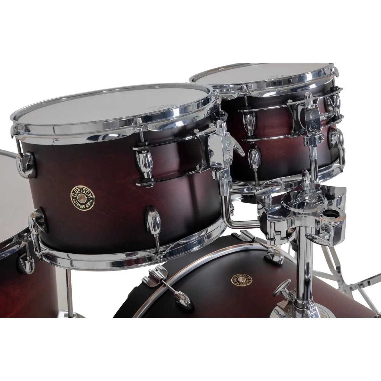 Gretsch Catalina Maple CM2 5pc Drum Set 22/10/12/16/14 Satin Deep Cherry Burst