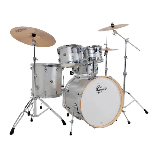 Gretsch Catalina Maple CM2 5pc Drum Set 22/10/12/16/14 Silver Sparkle