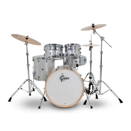 Gretsch Catalina Maple CM2 5pc Drum Set 22/10/12/16/14 Silver Sparkle
