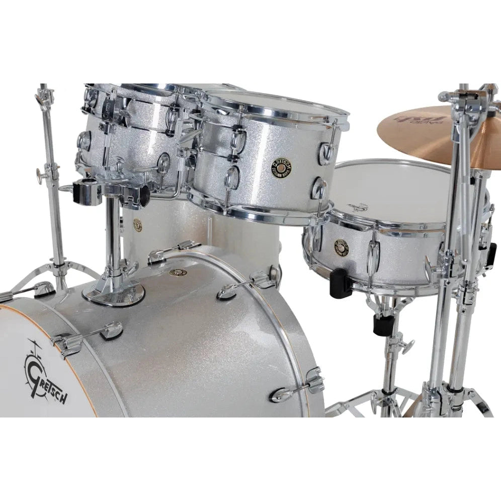 Gretsch Catalina Maple CM2 5pc Drum Set 22/10/12/16/14 Silver Sparkle