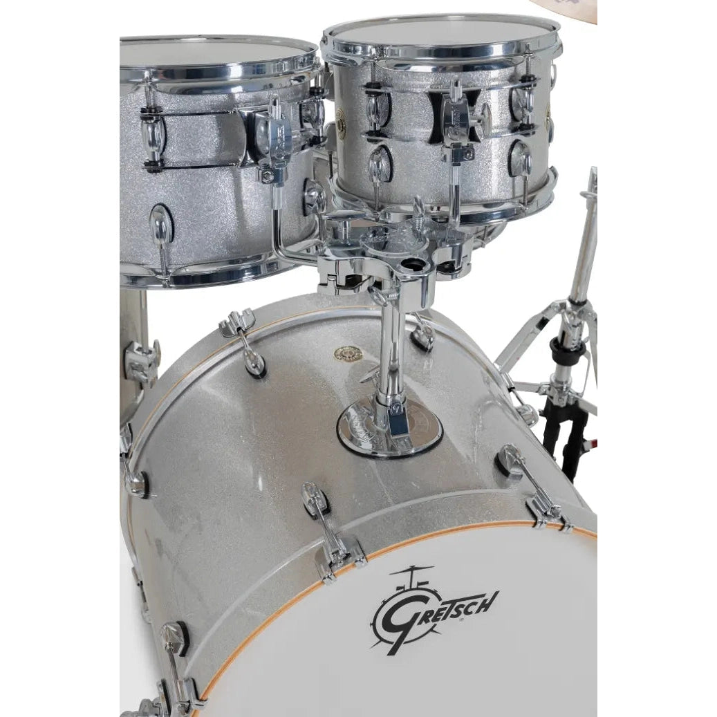 Gretsch Catalina Maple CM2 5pc Drum Set 22/10/12/16/14 Silver Sparkle
