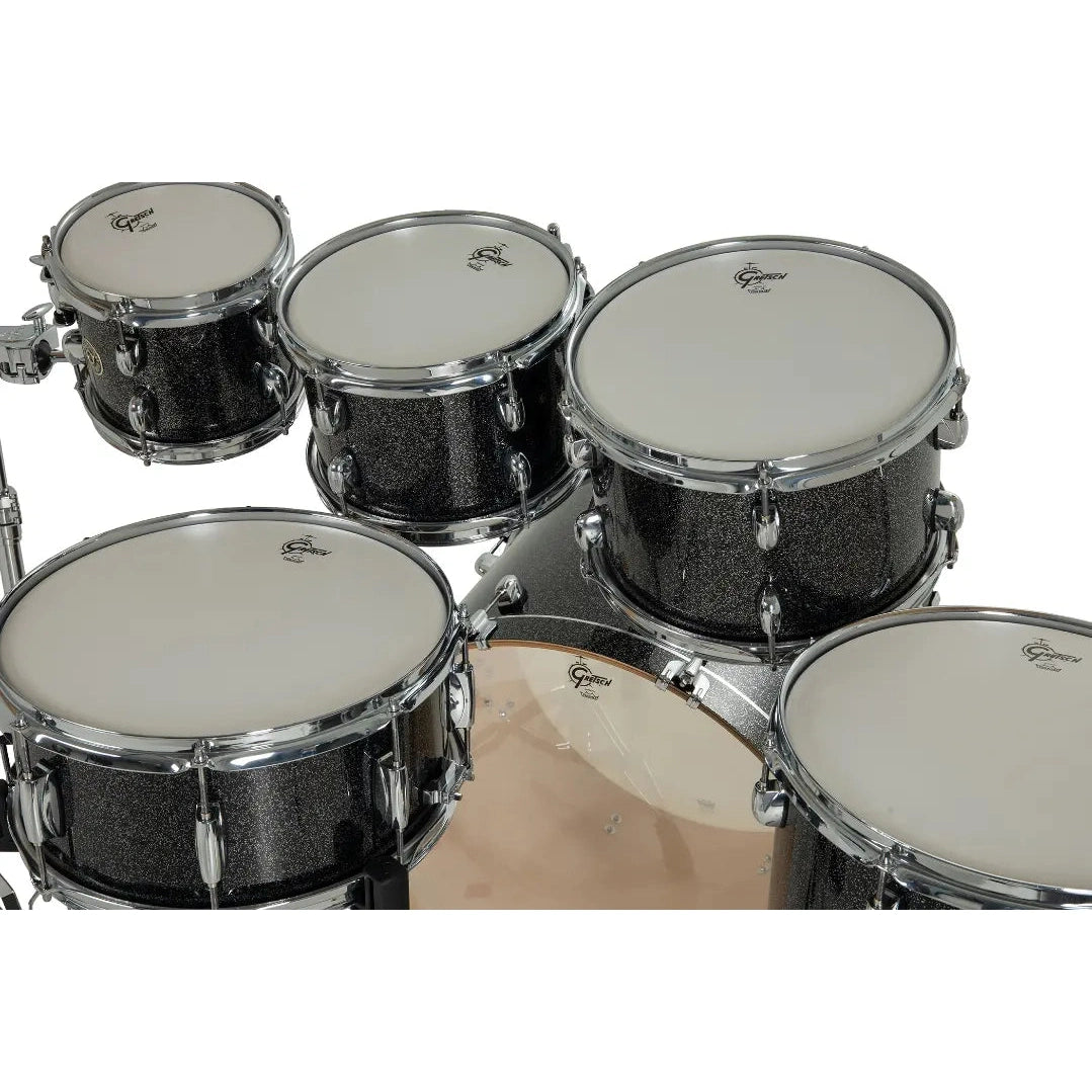 Gretsch Catalina Maple CM2 7pc Drum Set 22/8/10/12/14/16/14 Black Stardust