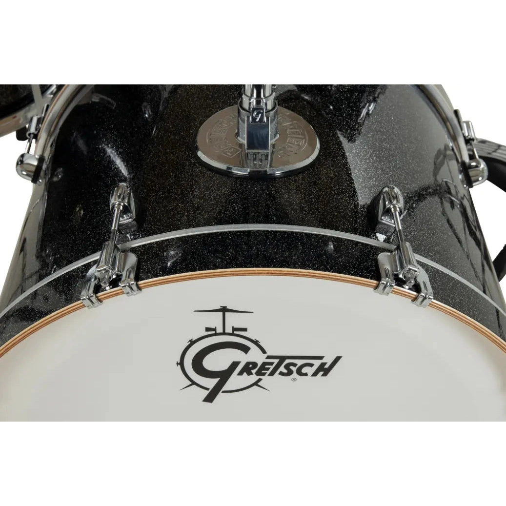 Gretsch Catalina Maple CM2 7pc Drum Set 22/8/10/12/14/16/14 Black Stardust